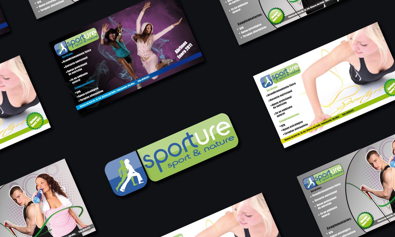 Diseño de identidad profesional Sporture